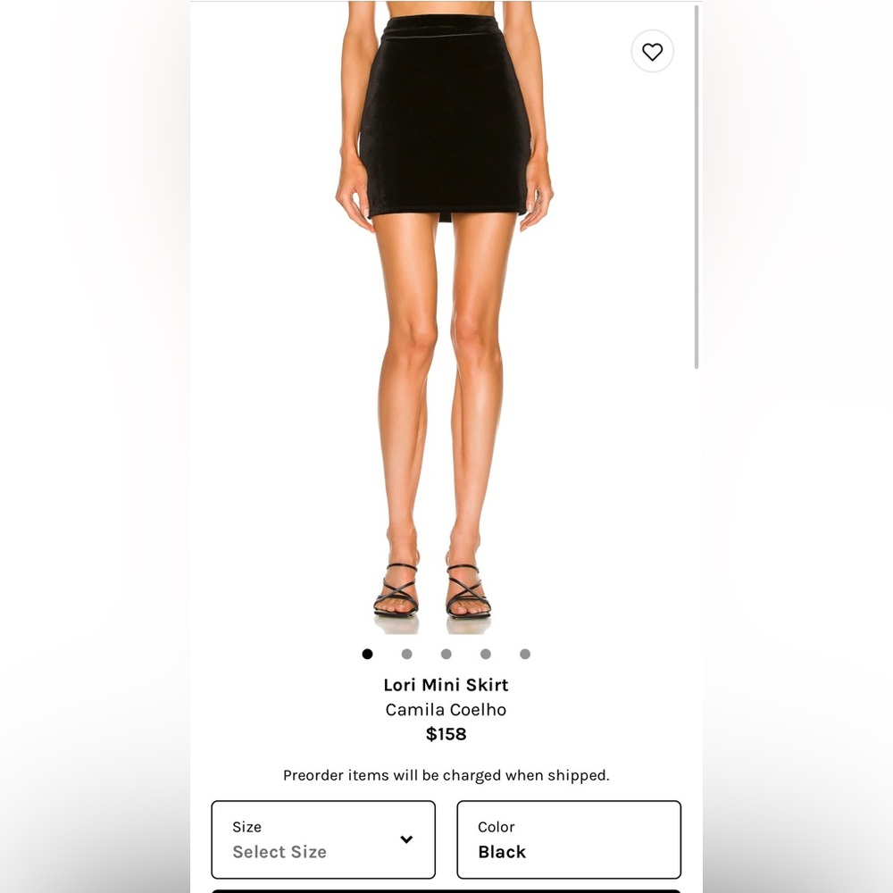 Camila Coelho Lori Mini Skirt